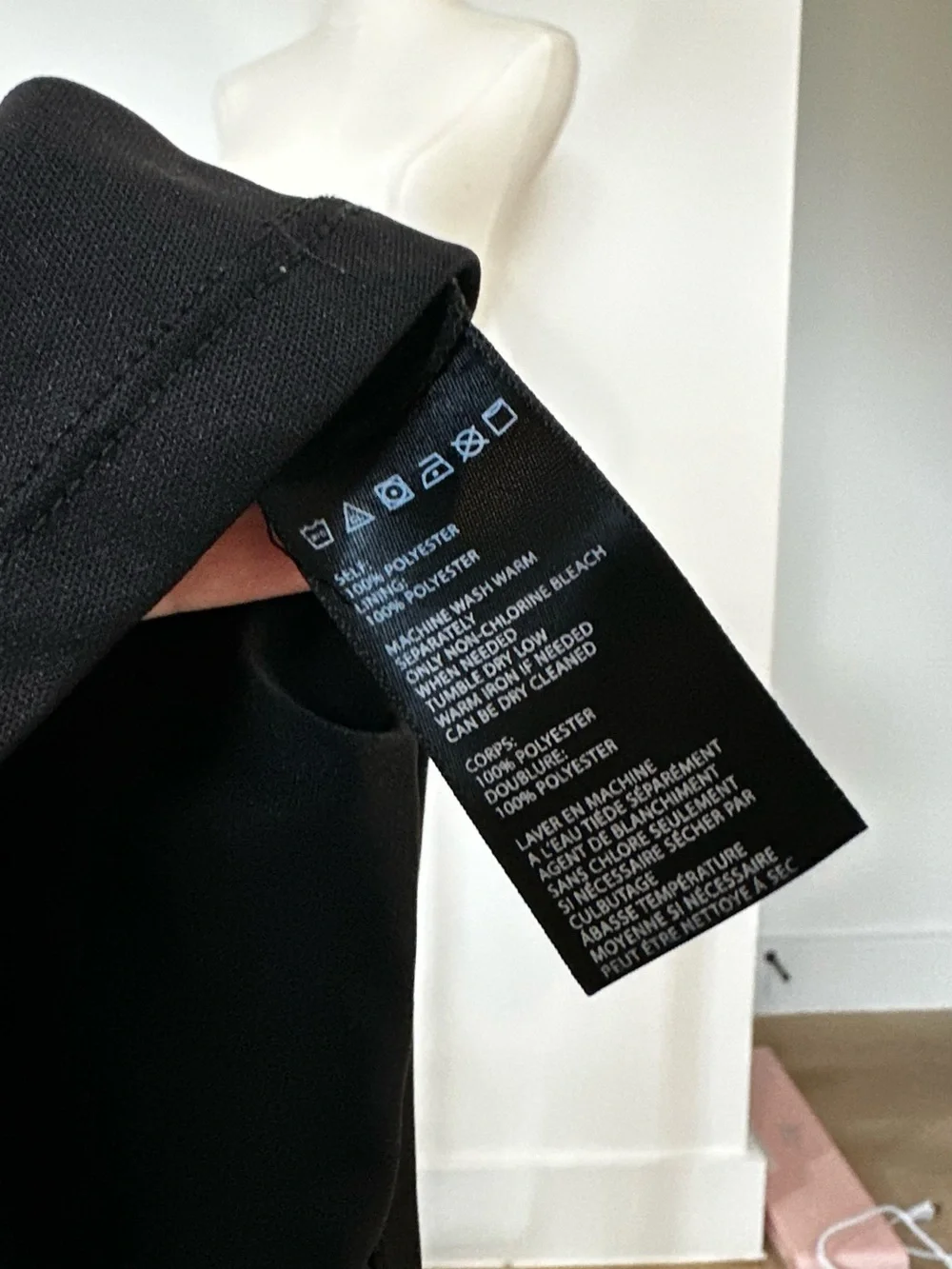 SILENCE + NOISE Black Halter Racerback Midi Slip Dress - Picture 8 of 8